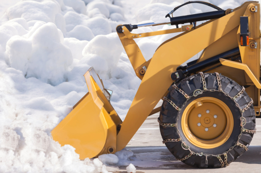 Snow Removal Services: Heavy Equipment